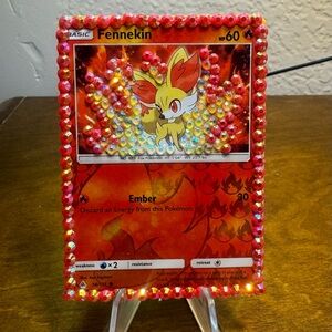 Embellished Fennekin Pokémon Card 14/131